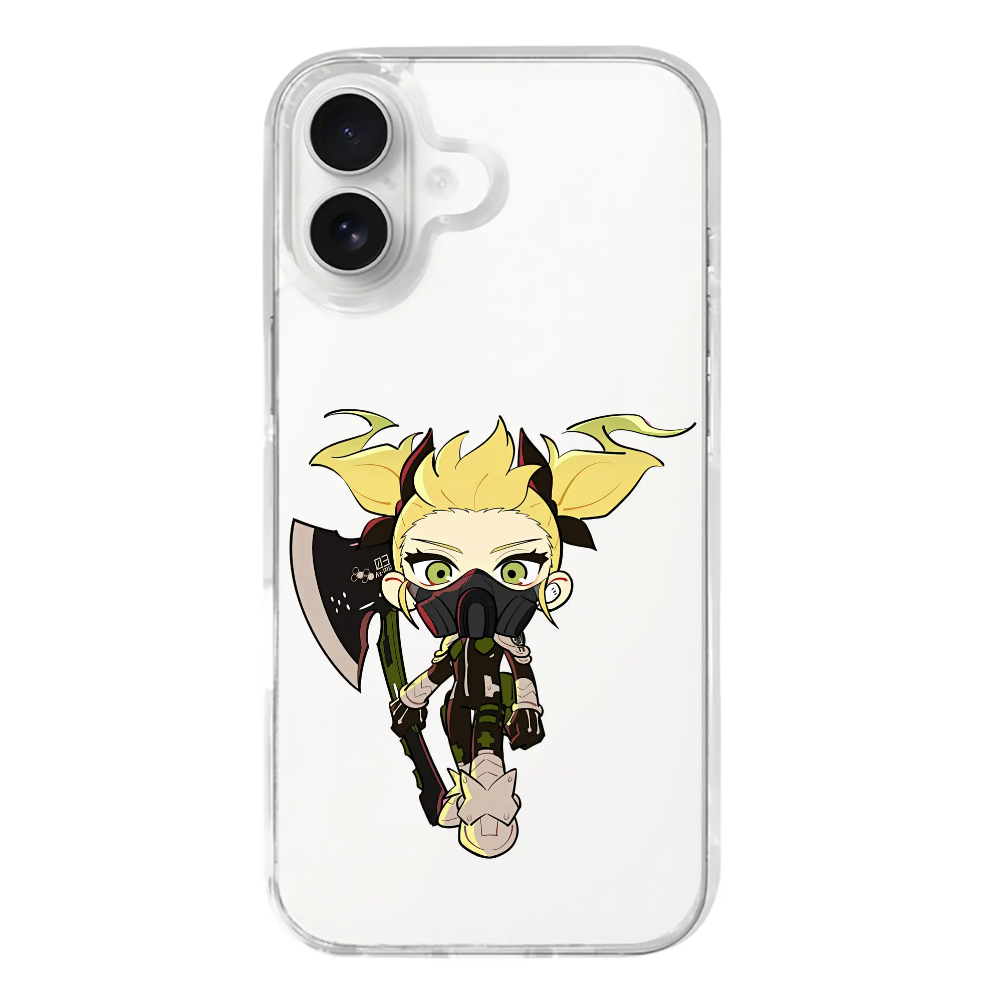 怪獣8号 グッズ,四ノ宮キコル - iPhone 17シリーズ 透明スマホケース – 薄型・耐衝撃・精密フィット保護カバー